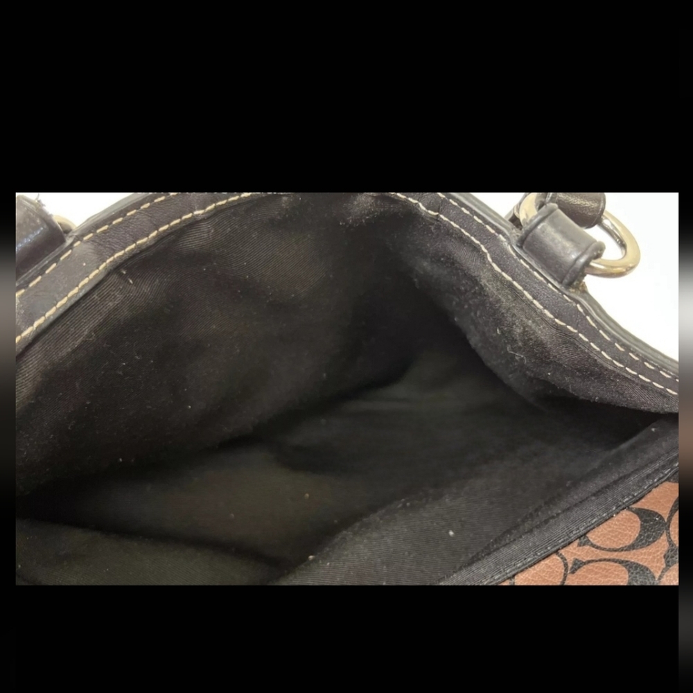 COACH Chelsea Heritage Stripe Signature Monogram Doctor Bag Barrel Bag tote bag - Picture 11 of 11